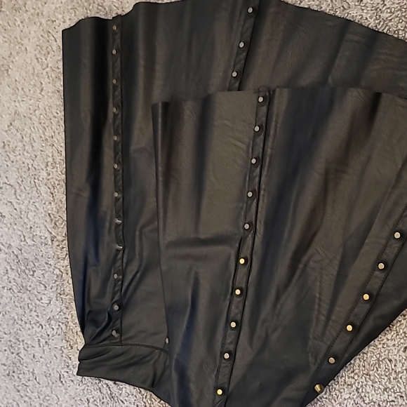 Faux Leather Skirt - Picture 3 of 3